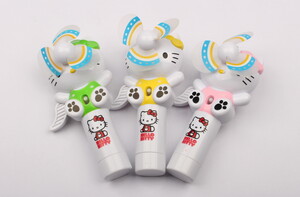 پنکه و آبپاش دستی Hello kitty