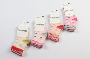 جوراب دو عددی 12-6 ماه caramell ترکیه