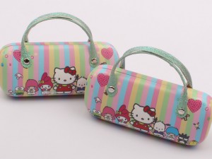 جا عینکی دسته دار کیتی Hello kitty