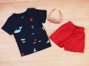 تیشرت  و شلوارک carters