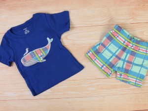 تیشرت  و شلوارک carters