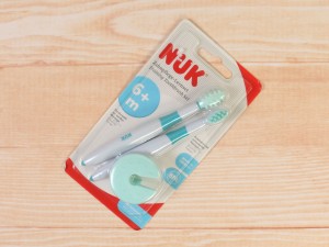 ست مسواک و ماساژور لثه nuk