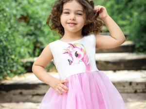 پیراهن و تل اسب تک شاخ (یونیکورن)