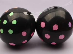 بادکنک خال خالی (3 عددی)