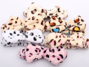 هدبند حوله ای پلنگی (تنوع طرح  و رنگ)