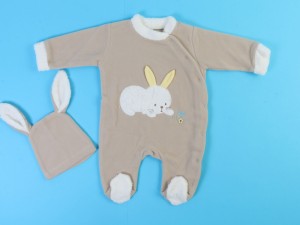 سرهمی جورابدار و کلاه کرکی baby code