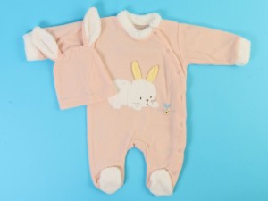 سرهمی جورابدار و کلاه کرکی baby code