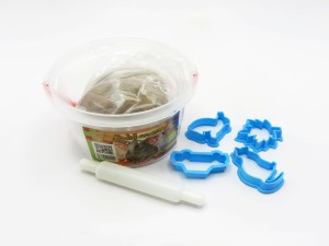 گل بهداشتی با ابزار