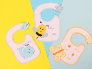پیشبند حوله ای نوزادی baby jem