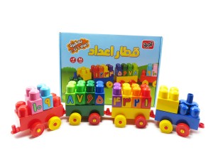 قطار اعداد 28 قطعه ( آجره)