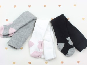جوراب شلواری حوله ای طرح گربه