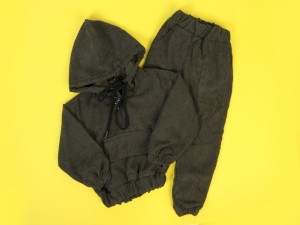 هودی و شلوار مخمل کبریتی hypee kids