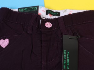 شلوار لاینردار benetton