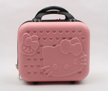 چمدان دستی هلوکیتی گلبهی Hello kitty