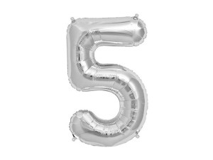 بادکنک فویلی عدد 5