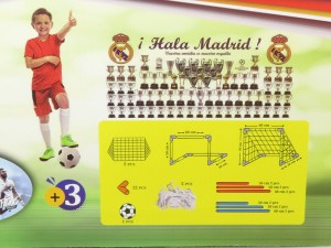 تیر دروازه ی رئال مادرید Real Madrid Soccer Goal Set
