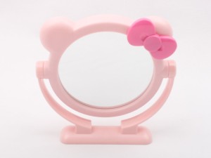 آینه پایه دار دو طرفه کیتی Hello kitty