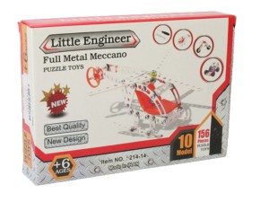سازه های فلزی مکانو 10مدل puzzle toys