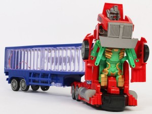 تریلی ربات شونده  fengfa toys