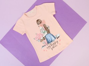 تیشرت دخترانه breeze