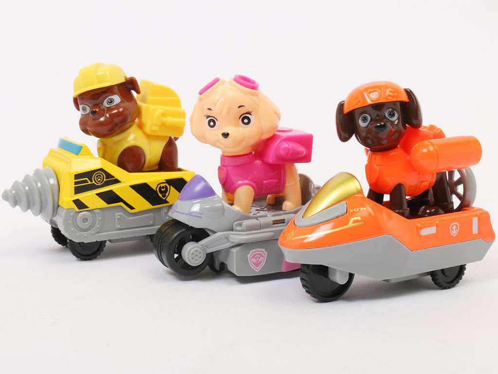 فیگور و ماشین سگ نگهبان Paw Patrol (تکی)