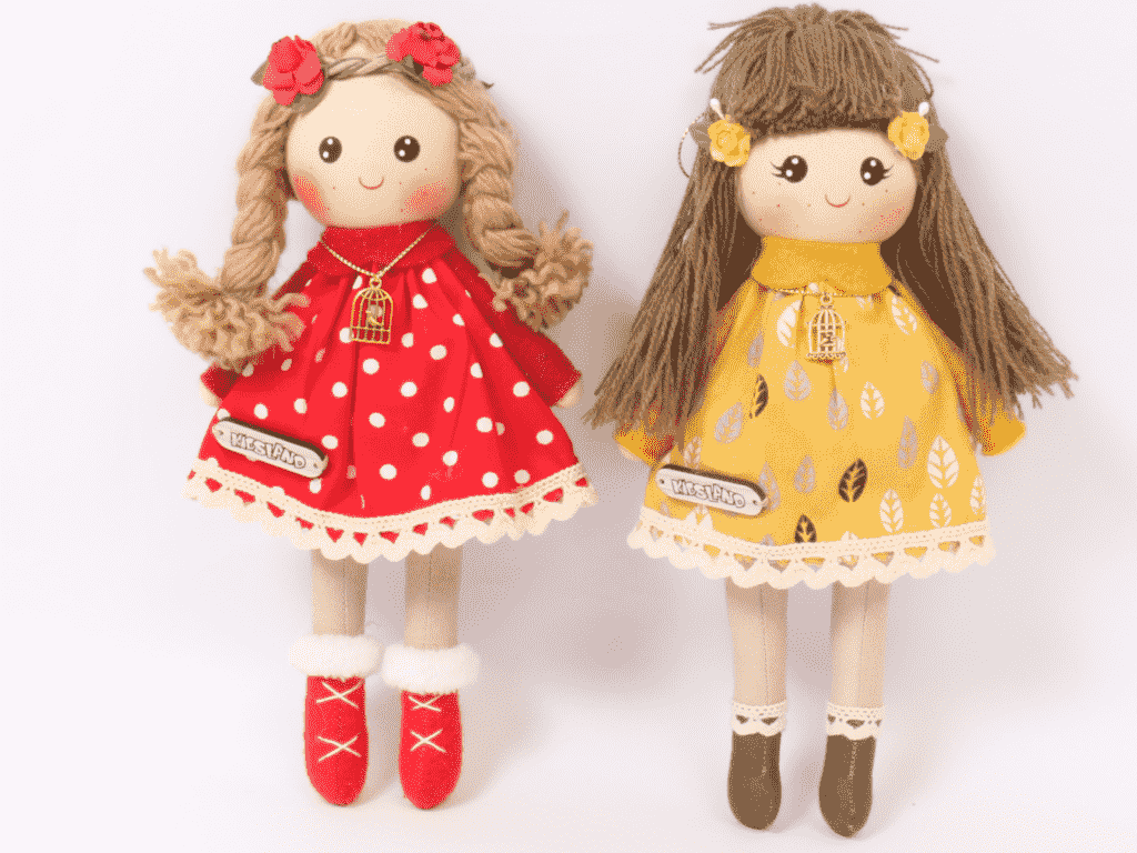 عروسک دست دوز پونه kids land