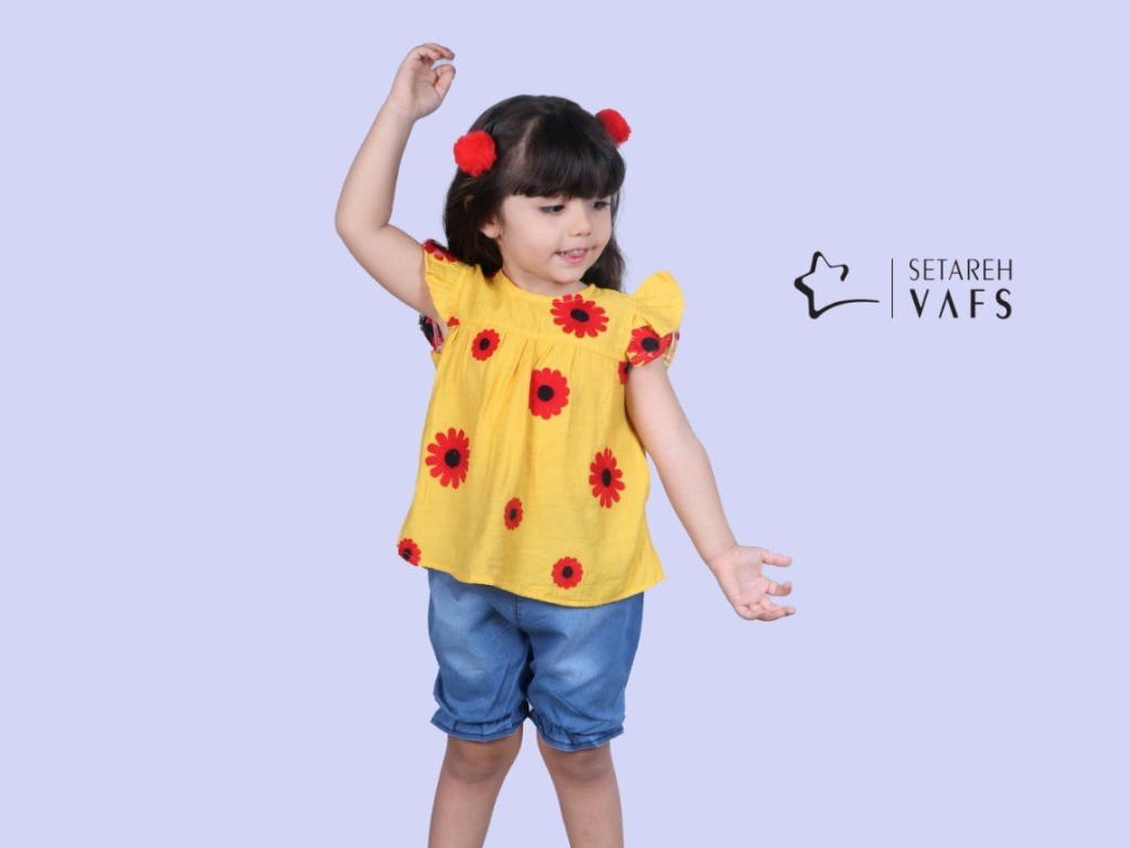 شومیز و شلوارک دخترانه  setareh vafs