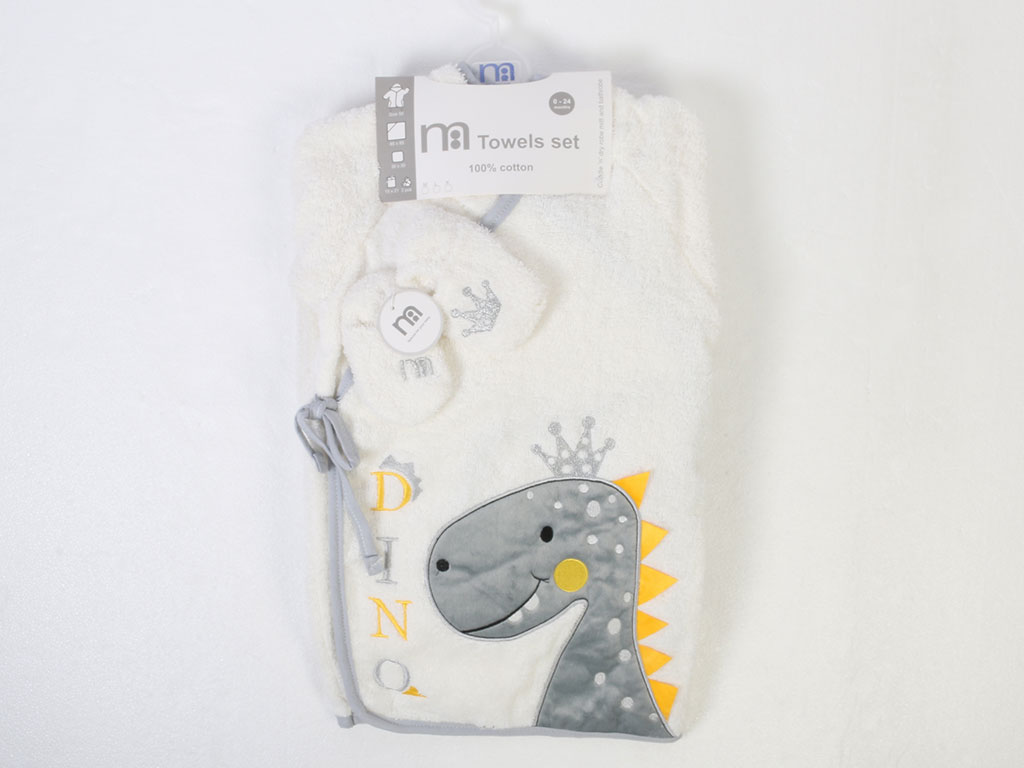 ست حوله 5 تکه نوزادی دخترانه مادرکر mothercare
