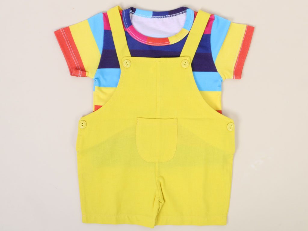 تیشرت و شلوارک پیشبندی  بچه گانه hypee kids