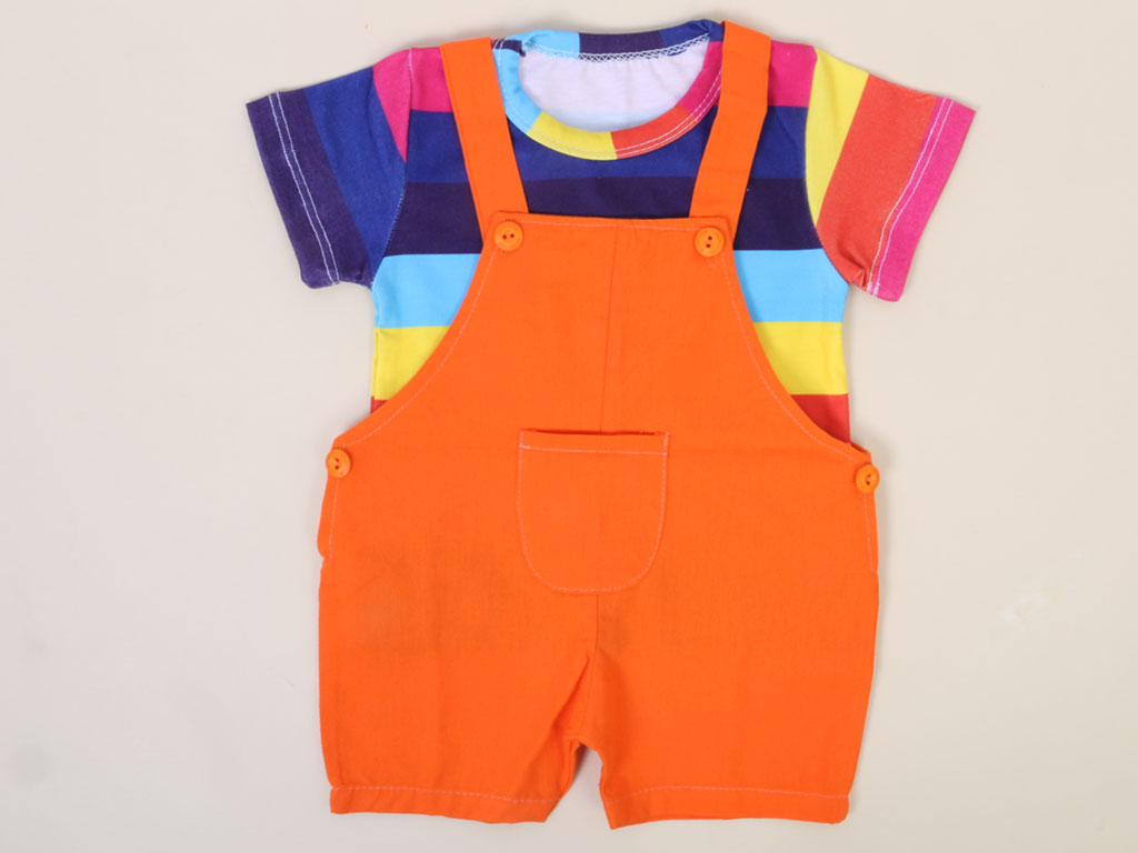 تیشرت و شلوارک پیشبندی  بچه گانه hypee kids