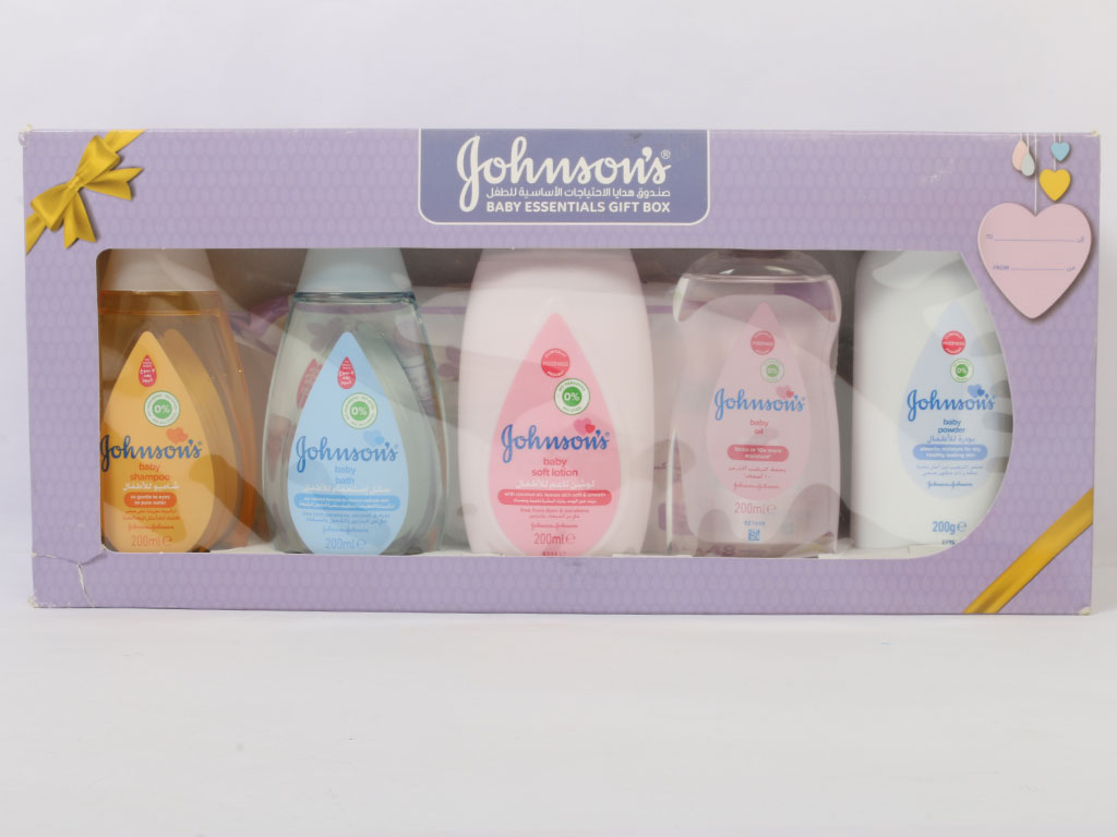 ست محصولات بهداشتی نوزاد 6 عددی جانسون johnsons