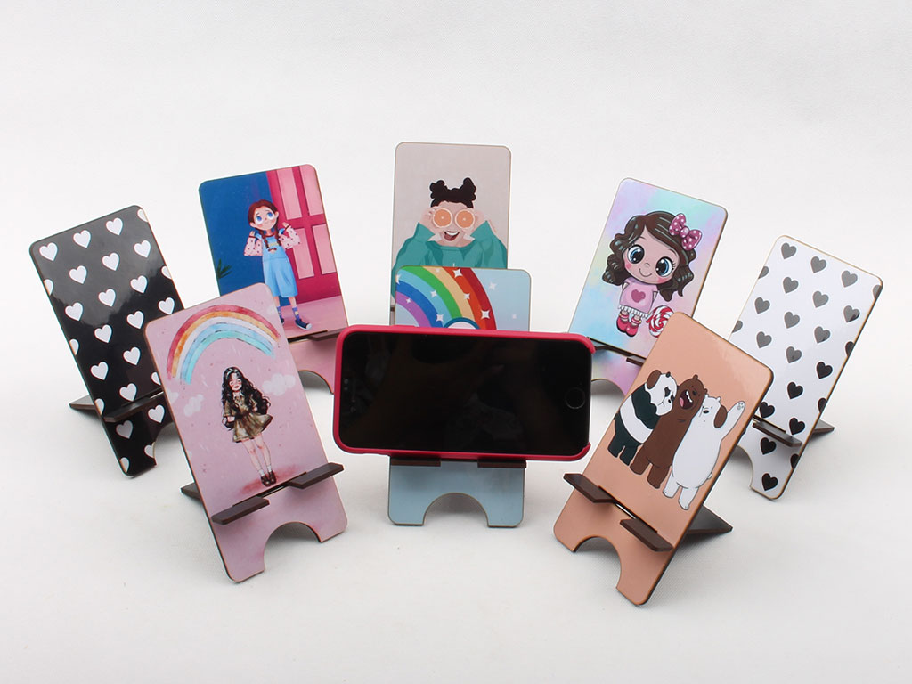 استند چوبی موبایل