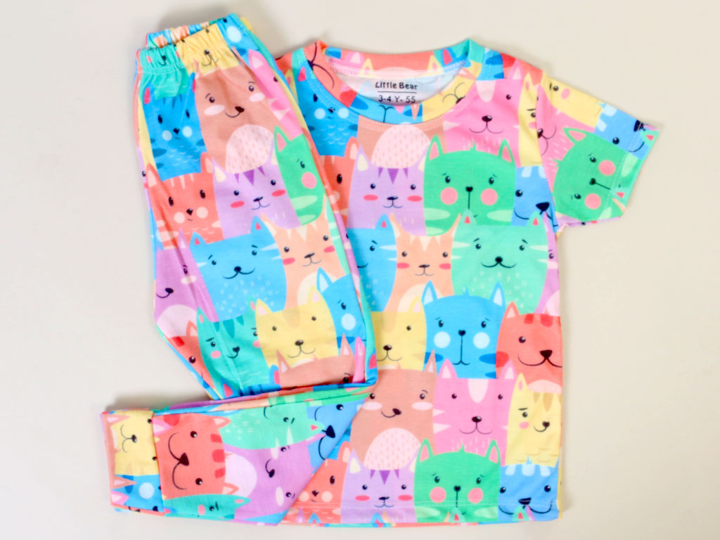 تیشرت و شلوار راحتی دخترانه little bear