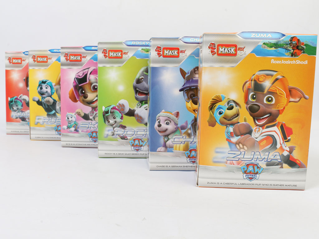 فیگور سگ های نگهبان mask toys