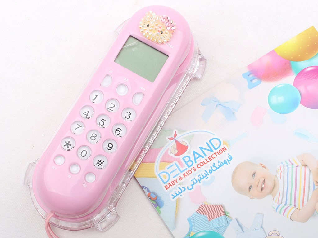 تلفن رومیزی و دیواری Hello kitty