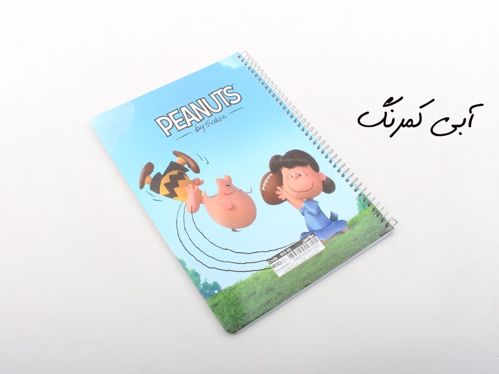 دفتر سیمی 50 برگ زبان (4 خط)