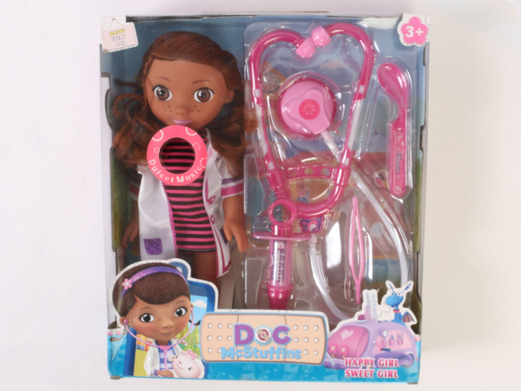 عروسک خانم دکتر موزیکال DOC McStuffins و ست لوازم پزشکی