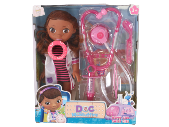 عروسک خانم دکتر موزیکال DOC McStuffins و ست لوازم پزشکی
