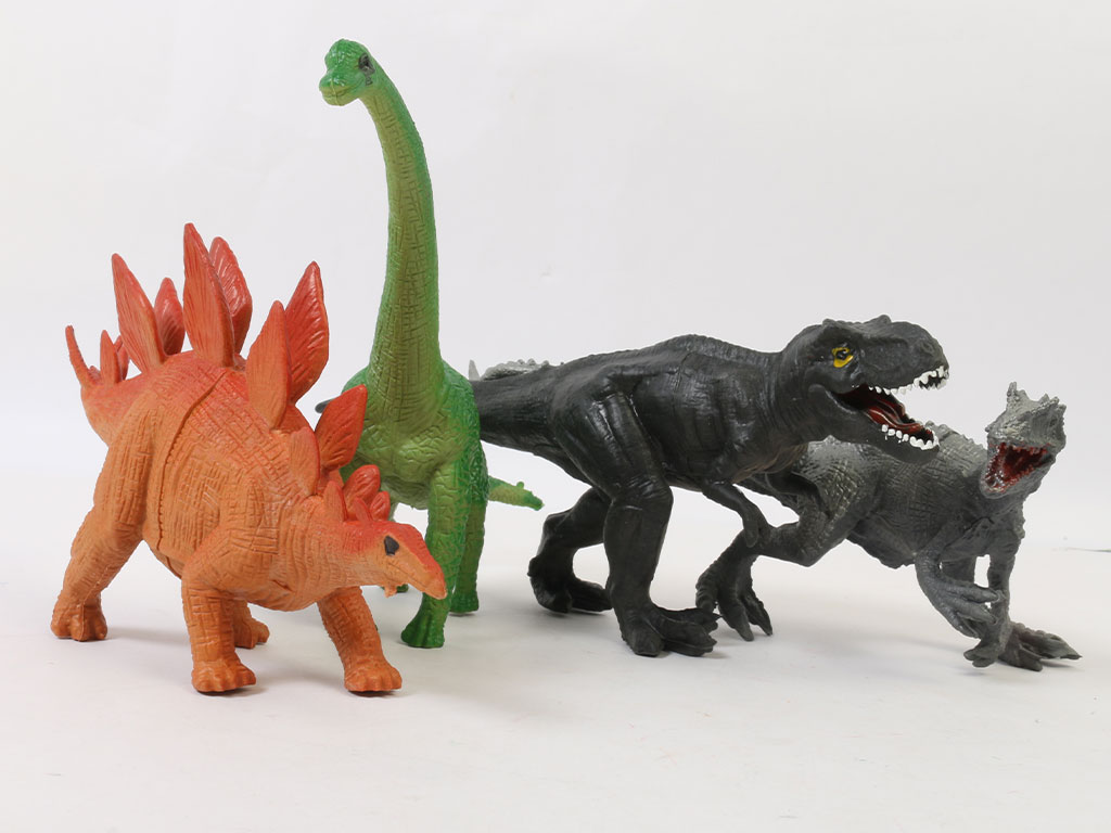فیگور دایناسور 4 عددی نیکی تویز niki toys