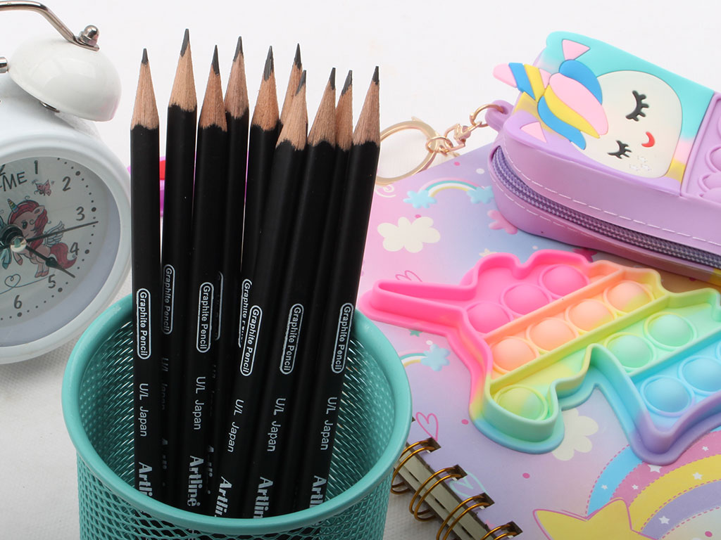 مداد مشکی 3 گوش Artline (2عددی)
