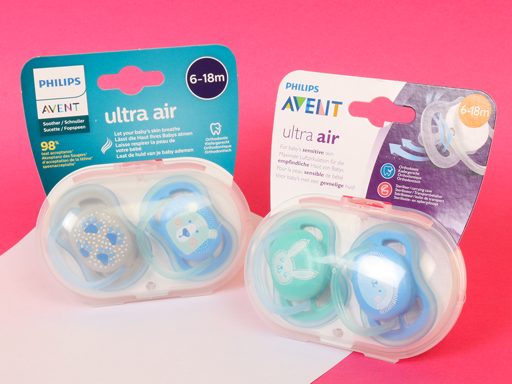 پستانک دو عددیultra air اونت Avent