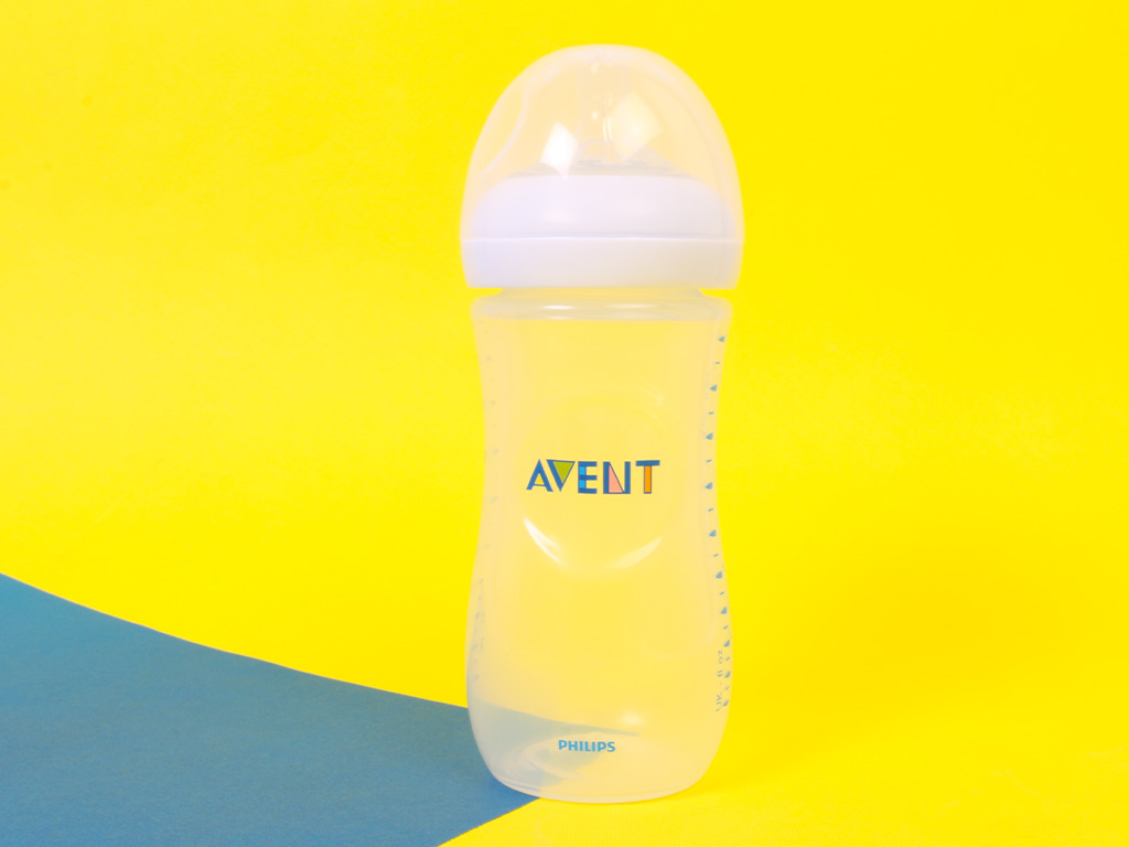 شیشه شیر ضد نفخ نوزادی مدل نچرال فیلیپس اونت philips avent