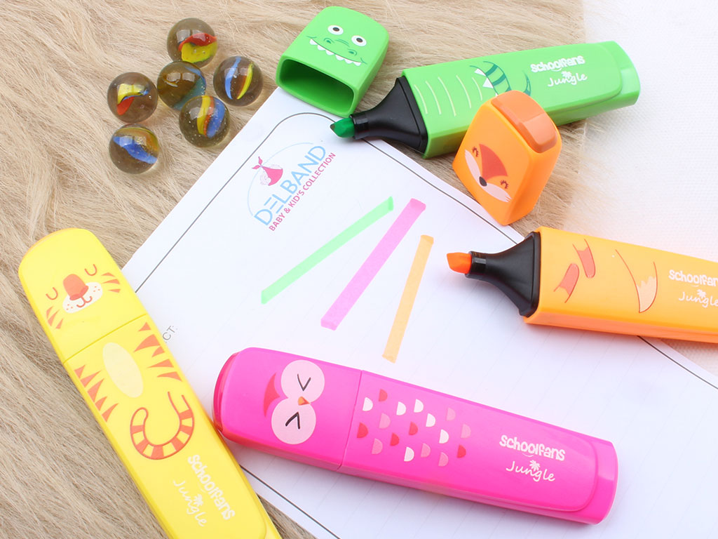 ماژیک هایلایت حیوانات school fans