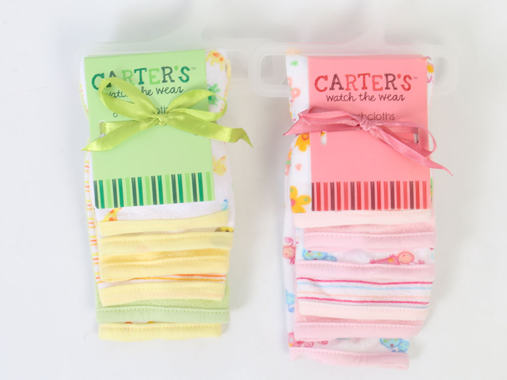 حوله دست و صورت 6 عددی نوزادی دخترانه کارترز carters