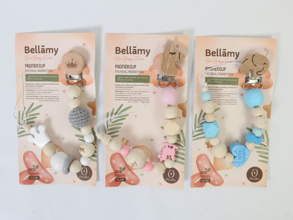 بند پستانک نوزادی مدل eco frindhy بلامی bellamy