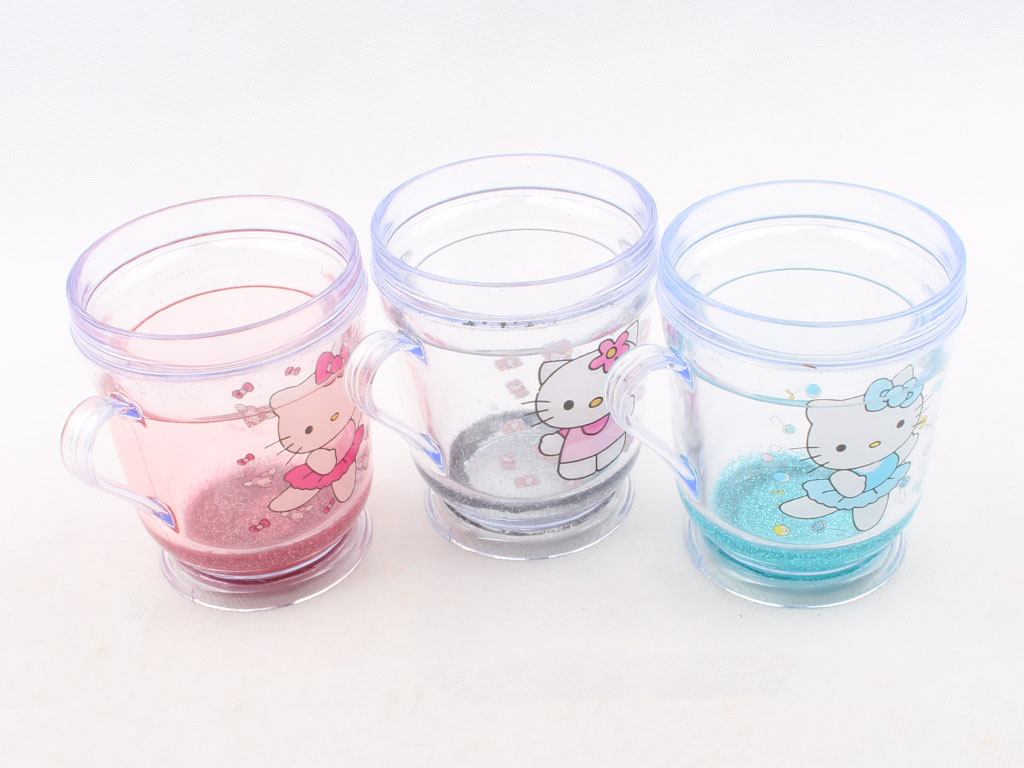 لیوان آکواریومی هلوکیتی Hello Kitty