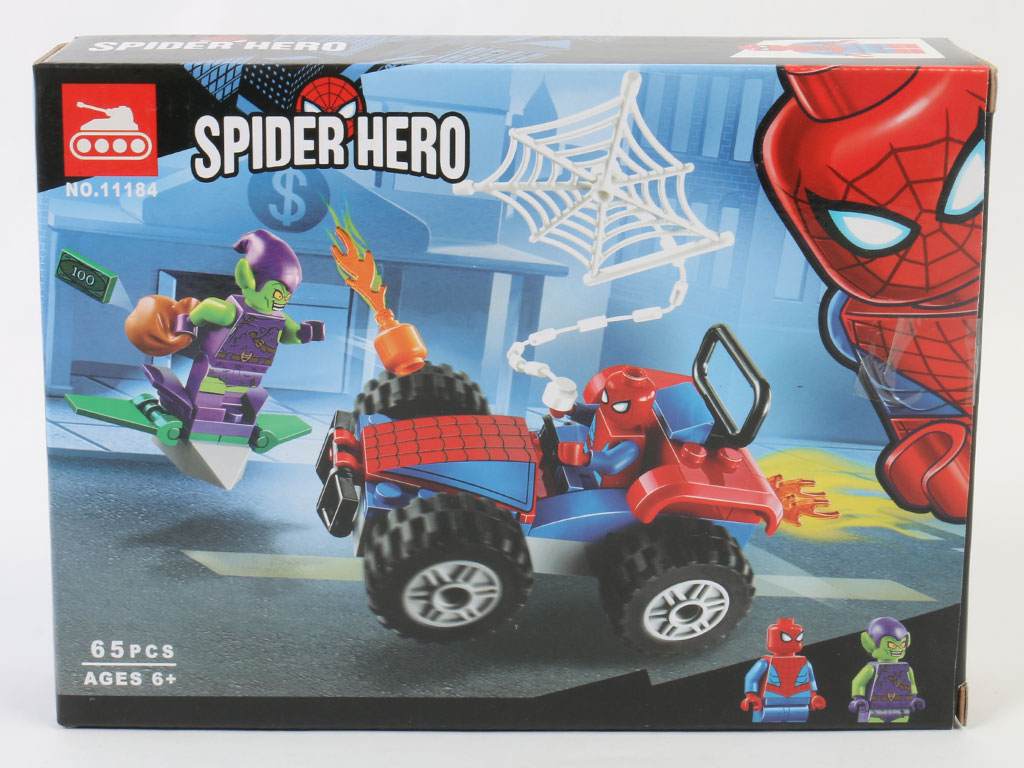 ست لگو اسپایدرمن 65 قطعه Spider Hero