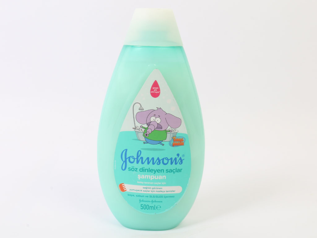 شامپو سر کودک بدون سولفات و باز کننده گره مو حجم ۵۰۰ میل جانسون johnsons