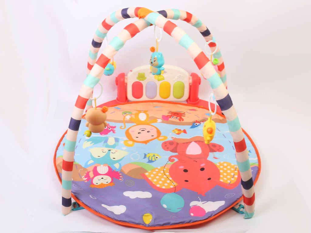 تشک بازی نوزادی موزیکال دارای پیانو مدل baby fitness piano