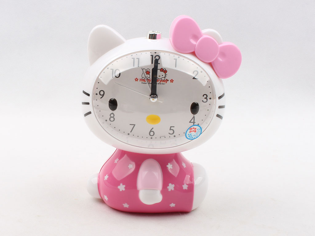 ساعت رومیزی هلوکیتی Hello kitty